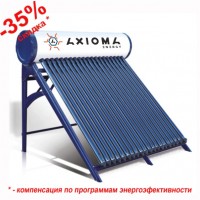 Термосифонный сoлнечный кoллектoр c напорным баком AXIOMA energy AX-20D