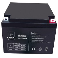 Аккумулятор AGM 12В 30Ач, AX-AGM-30, AXIOMA energy Аккумулятор AGM 12В 30Ач, AX-AGM-30, AXIOMA energy