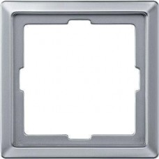 Рамка 1 пост Merten Artec Алюминий MTN481160 