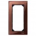 Рамка 2-постова без перегородки Merten M-Elegance Скло. Колір Махагон MTN4025-3215 
