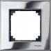 Рамка 1-постовая Merten M-Elegance Металл Хром MTN403139 