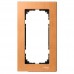 Рамка 2-постовая без перегородки Merten M-Elegance Дерево Бук MTN4058-3470 