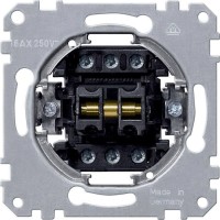 MTN312000 2-клавішний механізм з 1-полюсним и 2-полюсним вимикачами Merten System M, 16А