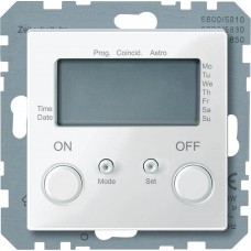 MTN581225 Таймер Merten System Активный белый
