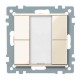 2-кнопочный выключатель KNX plus Merten System M Бежевый MTN617244