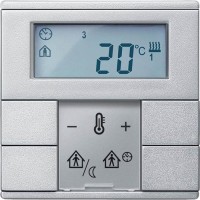 Терморегулятор KNX з дисплеєм Merten System M. Колір Алюміній MTN6241-0460 Терморегулятор KNX з дисплеєм Merten System M. Колір Алюміній MTN6241-0460
