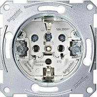 Механизм розетки Merten Shuko, 2 полюса, 16А (MTN2400-0000)