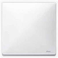 Клавіша для вимикача IP44 Merten System Design. Колір Полярно-Білий MTN412019 