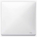 Клавиша для выключателя IP44 Merten System Design. Цвет Полярно-белый MTN412019 
