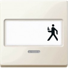 Клавиша с полем для надписи и окошком для световой индикации Merten System M.  Бежевый MTN434744 