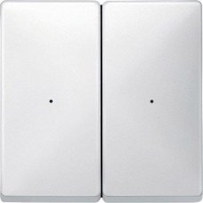 Клавиши для модуля 2-кнопкового вимикача Merten System Design. Колір Полярно-Білий MTN626219 