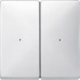 Клавиши для модуля 2-кнопочного выключателя Merten System Design.  Бежевый MTN626244 