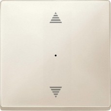 Клавіша для модуля кнопкового вимикача KNX зі стрілками "вгору/вниз" Merten System Design. Колір Бежевий MTN626544 