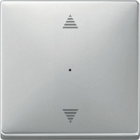 Клавиша для модуля кнопочного выключателя KNX со стрелками вверх/вниз Merten System Design. Сталь MTN626546 Клавиша для модуля кнопочного выключателя KNX со стрелками вверх/вниз Merten System Design. Сталь MTN626546