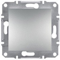 ⚡Двухполюсный одноклавишный выключатель Asfora IP20 алюминий (EPH0200161) ⚡Двухполюсный одноклавишный выключатель Asfora IP20 алюминий (EPH0200161)
