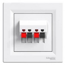 ⚡Аудиорозетка Asfora белая (EPH5700121)