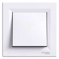 ⚡Двополюсний одноклавішний вимикач Asfora IP20 білий (EPH0200121)