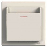 ⚡Карточный выключатель Asfora IP20 кремовый (EPH6200123)