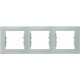 SDN5800533 Декоративна рамка 3-постова горизонтальна Sedna. Колір Сірий
