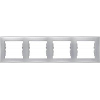 SDN5800760 Декоративна рамка 4-постова горизонтальна Sedna. Колір Алюміній
