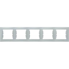 SDN5800933 Декоративна рамка 5-постова горизонтальна Sedna. Колір Сірий