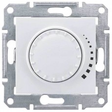 SDN2200523 Світлорегулятор поворотно-натискний прохідний 60-500 Вт/ВА серії Sedna. Колір Слонова кістка