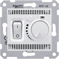 SDN6000123 Кімнатний термостат 10А серії Sedna. Колір Слонова кістка