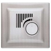 ⚡SDN6001160 Комнатный термостат с функцией охлаждения 10А Sedna. Цвет Алюминий