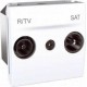 Розетка TV-R\SAT кінцева серія Unica MGU3.455.18