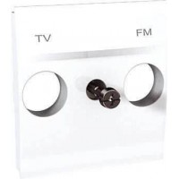 Панель для розетки TV-R 2-модульна серія Unica Class MGU9.440.18 Панель для розетки TV-R 2-модульна серія Unica Class MGU9.440.18