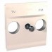 Панель для розетки TV-R 2-модульная серия Unica Class MGU9.440.25