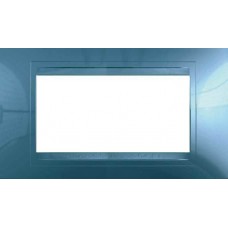 MGU4.104.54 Рамка 4-модульная Unica Allegro. Цвет Голубой лед