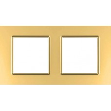 Рамка двухместная Unica Quadro. Цвет Медный MGU6.704.56