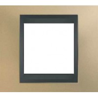 Рамка одноместная Unica Top. Цвет Оникс медный/Графит MGU66.002.296 Рамка одноместная Unica Top. Цвет Оникс медный/Графит MGU66.002.296