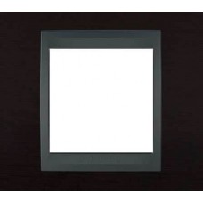 Рамка 1-местная Unica Top. Цвет Венге/Графит MGU66.002.2M3
