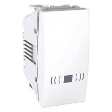 Выключатель одноклавишный кнопочный, тип «звонок» Unica 10А MGU3.106.18C