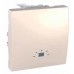 MGU3.206.25L Одноклавішний кнопковий вимикач, символ `світло` Unica 10А