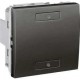 Выключатель LED 2-кнопочный серия Unica KNX MGU5.530.12