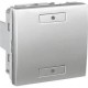 Выключатель LED 2-кнопочный Schneider Electric Unica KNX MGU5.530.30