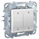 Выключатель LED 4-кнопочный Schneider Electric Unica KNX MGU5.531.18