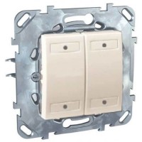 Вимикач KNX з LED індикатором 4 кнопки Unica MGU5.531.25