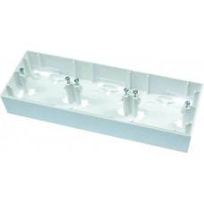 Коробка для открытого монтажа для итальянского дизайна четырехмодульная Unica MGU8.104.18