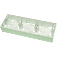 Коробка для открытого монтажа для итальянского дизайна Четырехмодульная Unica MGU8.104.25