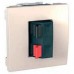 Аудиорозетка 2 модуля Unica Class Schneider Electric MGU3.486.25