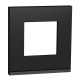 ⚡Рамка 1-постовая горизонтальная Unica New камень/антрацит (NU600287)