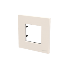  Рамка декоративна ABB 1 пост Zenit біла N2271 BL (2CLA227100N1101)