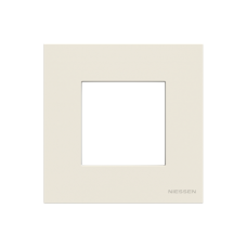  Рамка декоративна ABB 1 пост Zenit біла N2271 BL (2CLA227100N1101)