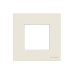  Рамка декоративна ABB 1 пост Zenit біла N2271 BL (2CLA227100N1101)