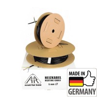 ⚡Нагрівальний кабель двожильний Arnold Rak (Standart) 5-7.7м², 1000Вт, 50м.п., 20Вт\м.п., TEFLON® (6107-20 EC)