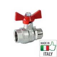 Кран шаровый Bonomi Tamigi 1/2” ВН `бабочка`, 76070004R